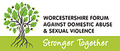 Worcestershire Forum against domestic abuse & sexual violence logo