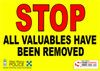 Vehicle Crime Postcard